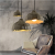 LOFT retro creative personality cement chandelier art restaurant bar clothing shop cafe