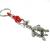 Morning key chain key chain gift laser relief turtle three-dimensional turtle tourism souvenirs