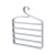 Multifunctional household plastic pants rack multi-layer wardrobe pants to receive adult scarf tie hanger clothes rack