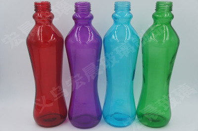Manufacturers direct selling fine glass beverage bottles glass bottles kitchen supplies glass products