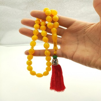 High Quality Amber Beads Islamic Prayer Amber Byytasbih Nice Smell