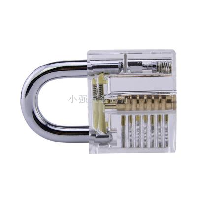 Transparent padlock transparent practice lock practice lock transparent lock civil lock core lock head support custom