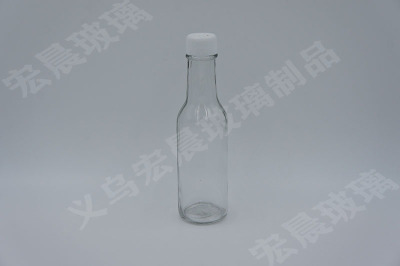 Manufacturers direct cylinder simple 100ml glass bottle glass oil bottle