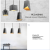 Contracted dining-room droplight individual character cement meal droplight vogue dining-room lamp cafe bar study office