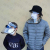 Protective Caps Anti-Spitting Foam Splash Bucket Hat Summer Sun Protection UV Men's and Women's Sun Hats South Korea