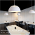 Loftvintageindustrial Nordic chandelier bar restaurant clothing store lighting creative single head tieyi LED chandelier