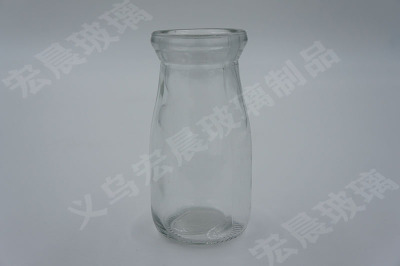 Manufacturers direct 100ml, 200ml high pudding glass pudding bottle glass wooden stopper, plastic lid
