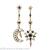 New Korean Earrings Female Long Elegant Online Influencer Tassel Sense of Quality Earrings-Music of the Tide Niche French Ear Studs