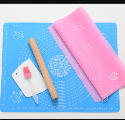 40 * 50cm Silicone Kneading Mat with Scale Baking Mat Non-Stick Baking Mat Silicone Kneading Mat