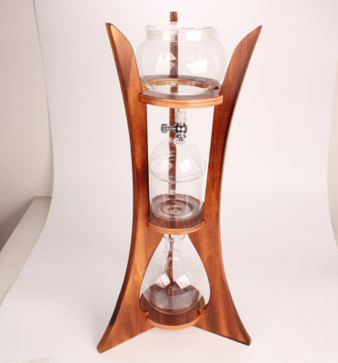 Supply Ice Drip Coffee Pot New Ice Drip Device 10-Person Double Valve Efeir Tower-Shaped