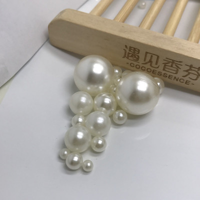Manufacturers direct sales ABS imitated pearl round beads diy jewelry accessories wedding pearl fill makeup bucket amount of congrong you