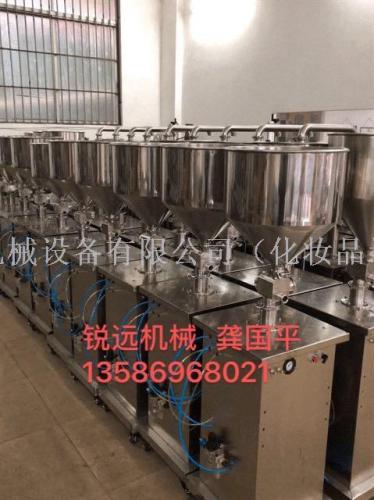 Factory Direct Sales Pure Pneumatic Paste Horizontal Filling Machine in Stock