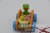 Factory Direct Sales Wooden Frog Trolley Frog Drum Trolley Wooden Cartoon Cable Toy