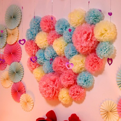 30 cm its peony paper ball diy paper pull flower wedding wedding room decorate birthday party decorations