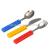 Slingifts Creative Children's Building Block Knife Fork Spoon Set Silicone Handle Stainless Steel Western Tableware