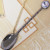 Round Drill Retro Spoon Coffee Spoon Ice-Cream Spoon/Jam Spoon Minor Dessert Spoon (Jy04)