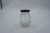Manufacturers direct glass honey bottle glass honey bottle with silk mouth horizontal grain
