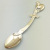 Cute No Peak Camel Coffee Spoon Knife-Shaped Mirror Light Stainless Steel Spoon Creative Upscale Tableware Gold and Silver Color (Jy20)