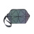 The new fashion shell folding small cosmetic bag geometric diamond dazzle night color handbag