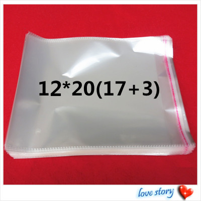 Opp adhesive self-adhesive bag 12*20 disposable mask bag manufacturers direct selling wholesale package delivery spot