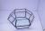 Nordic ins style simple tray glass jewelry display rack skin care cosmetics receive plate wedding props