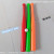 Plastic material integrated shape hollow baseball bat color children's toy baseball bat