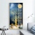PS Highlight Mirror Hallway Corridor and Aisle Paintings Wallpaper Landscape Abstract Geometric Building Animal Modern Decorative Picture