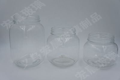 Manufacturers direct selling screw glass sealed tank kitchen supplies glass sealed storage tank model variety