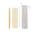 Svino Sweno Portable and Easy to Clean Reusable Environmentally Friendly Gold 304 Stainless Steel Straw Package Spot