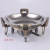 Chafing Dish Buffet Set Cafeteria Catering Stainless Steel Buffet Food Warmer Chaffing Dish Food Warmer Buffet Stoves