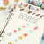 New and paper tape creative printed feather shell diary pocket gotten decorative stickers DIY checking gift for tape