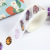 New and paper tape creative printed feather shell diary pocket gotten decorative stickers DIY checking gift for tape