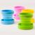 Slingifts Multicolor Retractable Silicone Folding Cup Outdoor Foldable Cup Outdoor Sports Coffee Cup Travel Cup