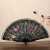 Wei-sheng craft fan sports pole small butterfly lace folding plastic fan tourism tourism gifts