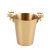 Venison Ear Champagne Bucket Gold-Plated Ice Bucket with Rack Antlers Beer Foreign Wine Red Wine Barrel Ice Bucket Rack Champagne Barrel Rack