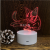3D LED Table Lamps Desk Lamp Light Dining Room Bedroom Night Stand Living Glass Small pussy cat Next Unique 1