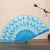 Weisheng craft fan manufacturer direct selling color rod sequined fans, folding dance fans