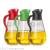 Factory Direct Sales Transparent Seasoning Bottle, PC Oiler, Plastic Transparent Soy Sauce Bottle, Vinegar Pot