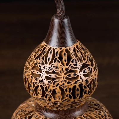 Yunting craft craft creative gourd gift box pan xiangxiang copper aloes sandalwood wormwood mushroom incense chicken wings wood incense burner