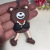 Cartoon PVC animation doll 3D key chain PVC soft plastic key chain cartoon love bear key chain pendent