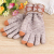 Women's Winter Touch Screen Warm Thickened Autumn and Winter Knitting Student Cute Korean Style Cold-Proof Riding Driving Gloves