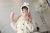 Korean web celebrity rabbit with scarf hat gloves set of three