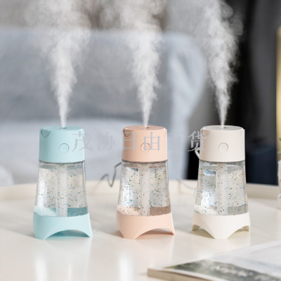 Mini new usb home bedside silent air atomization atmosphere lamp gift factory customized xiao yao humidifier
