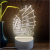 3D LED Table Lamps Desk Lamp Light Dining Room Bedroom Night Stand Living Glass warship manowar Next Unique 23