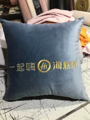 Private custom embroidered pillow pillow pillowcase as as as cover as pillow bedding daily necessities