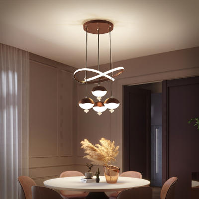 Ternary New European and American Living Room Dining Room Chandelier
