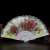 Wei-sheng craft fan white pole lace folding plastic fan, travel gift.