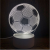 3D LED Table Lamps Desk Lamp Light Dining Room Bedroom Night Stand Living Glass Small football Next Unique 11