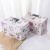 Double Open Aluminum Alloy Makeup Box Makeup Fashion Embroidery Pattern Portable Jewelry Box Makeup Manicure Toolbox