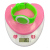 Fashionable boys and girls round jelly watch pupil LED simple and easy electronic watch